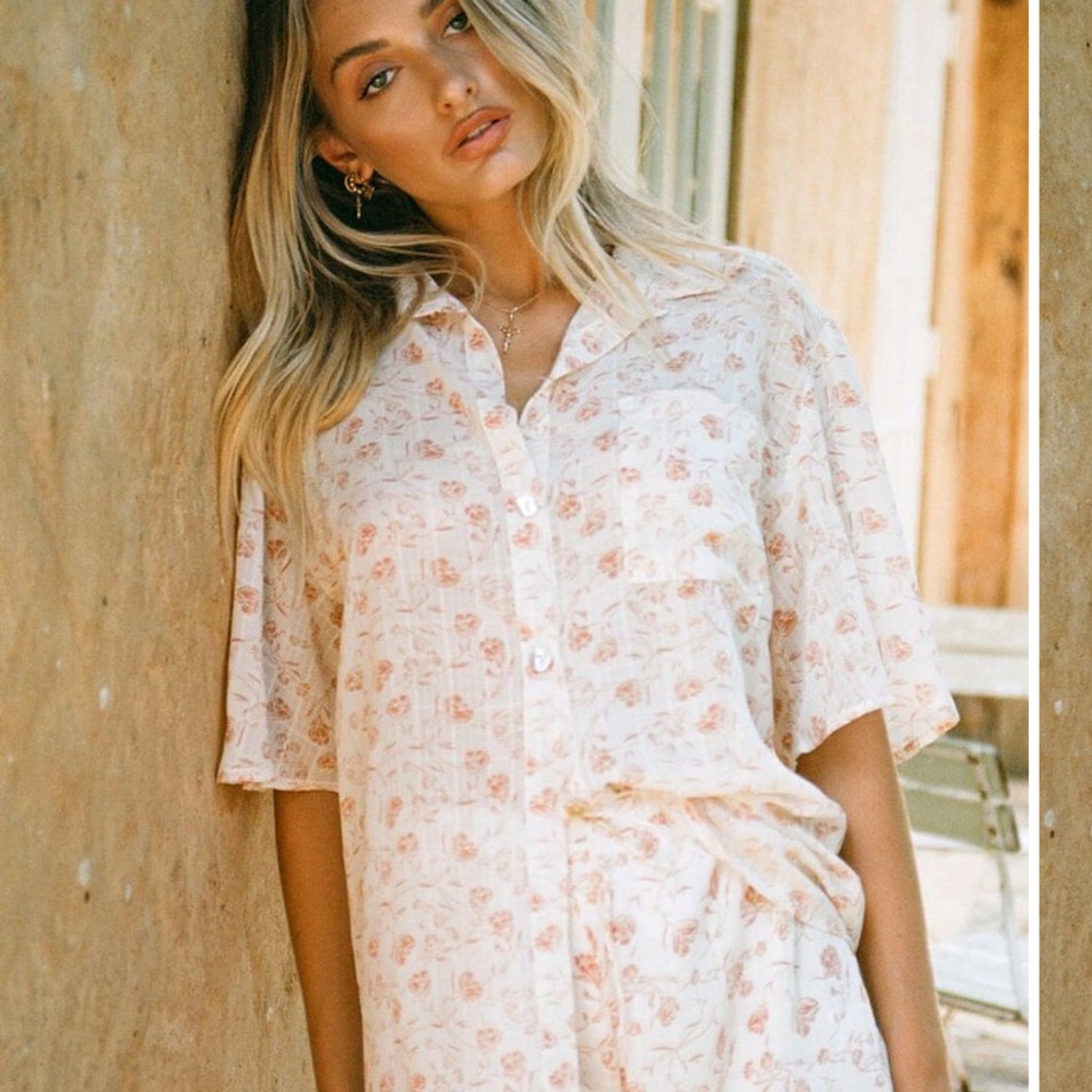 SABO SKRT BUTTON DOWN TOP